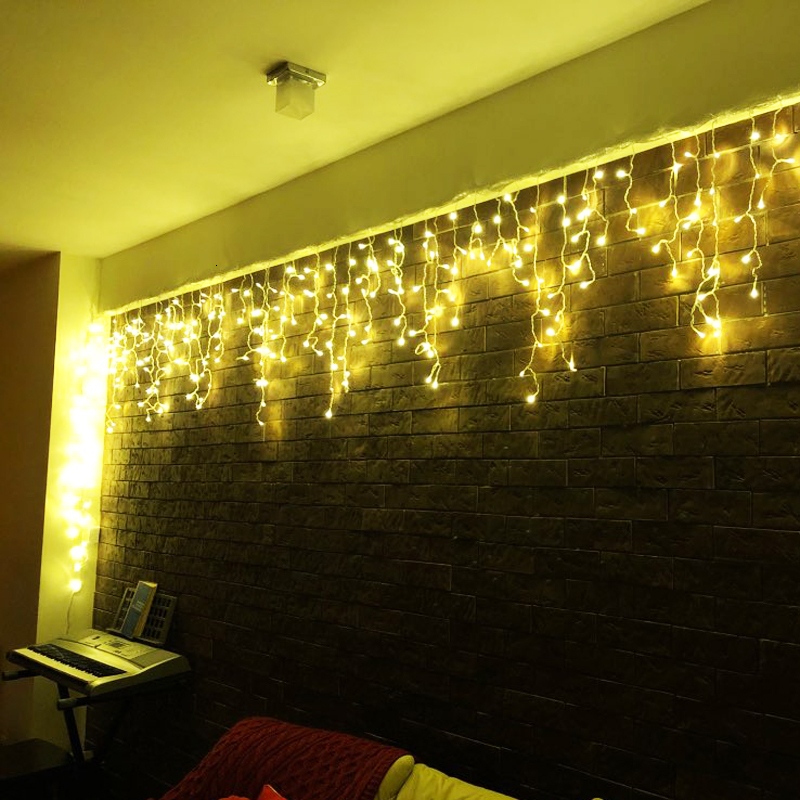 2021 10m Curtain Led Garland Christmas Decoration for the Fourth Party at Home Wedding Lights Icicle Holiday Lighting Outdoors UVSA
2021 10m Curtain Led Garland Christmas Decoration for the Fourth Party at Home Wedding Lights Icicle Holiday Lighting Outdoors UVSA