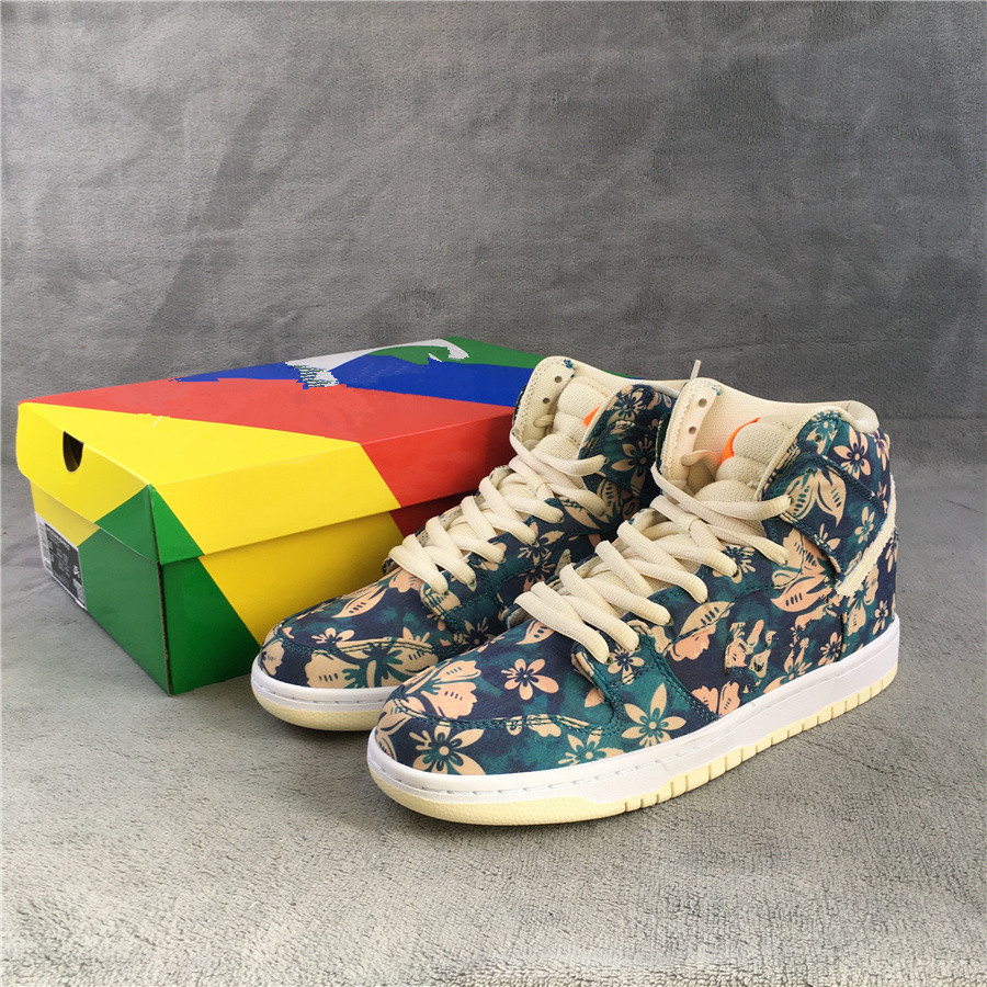 Top Quality Skateboard Shoes SB Dunks High Pro QS Hawaii Sail/Blue-Green Aqua Unisex Skateboarding Leisure Shoes Men/Women Outdoor Sneakers Sports Ship With ShoeBox
Top Quality Skateboard Shoes SB Dunks High Pro QS Hawaii Sail/Blue-Green Aqua Unisex Skateboarding Leisure Shoes Men/Women Outdoor Sneakers Sports Ship With ShoeBox