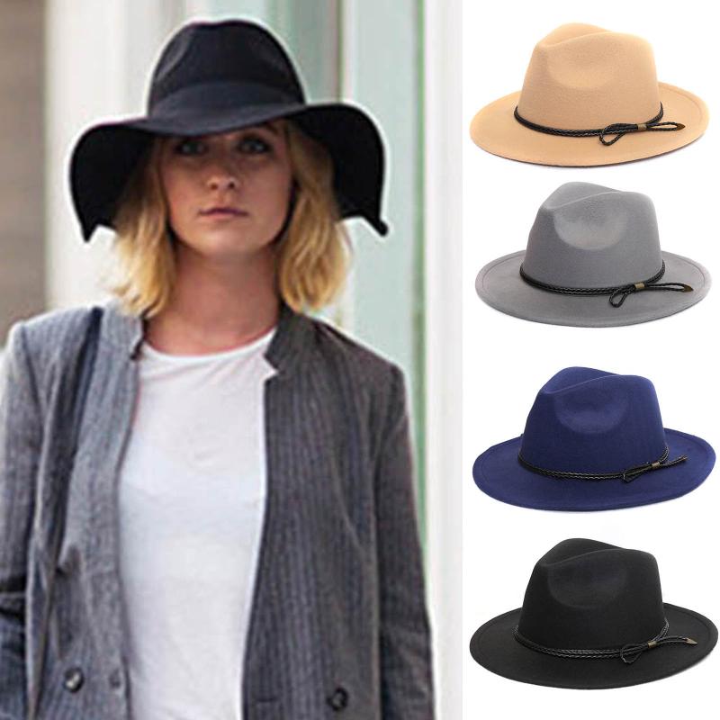 Stylish Retro Top Hat Crushable Wool Felt Hats Wide Brim Belt Cap for Man Women LL@17, Black
Stylish Retro Top Hat Crushable Wool Felt Hats Wide Brim Belt Cap for Man Women LL@17, Black