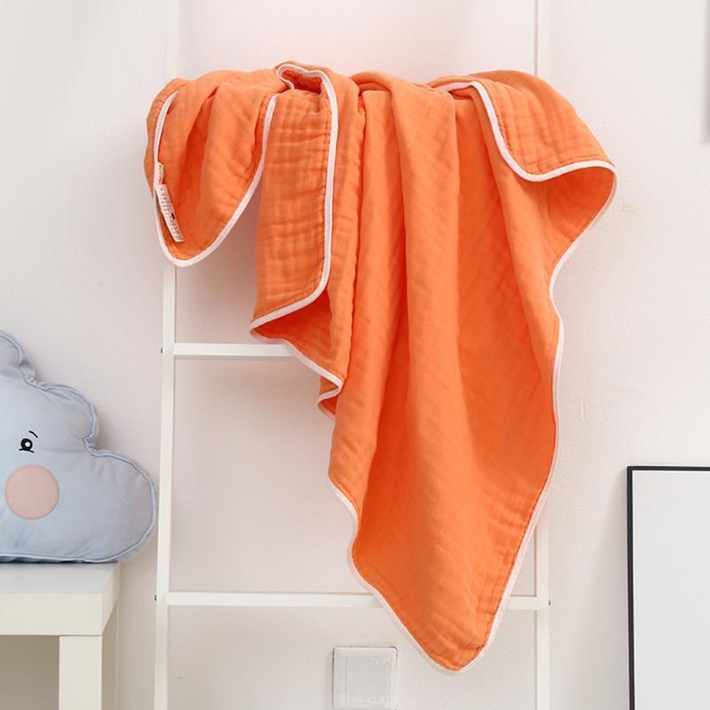 100%Cotton Muslin Summer Swaddle Blanket Soft Kids Blankets Bath Gauze Infant Wrap Bedding Sleeping Blanket in Solid Color Blue1
100%Cotton Muslin Summer Swaddle Blanket Soft Kids Blankets Bath Gauze Infant Wrap Bedding Sleeping Blanket in Solid Color Blue1