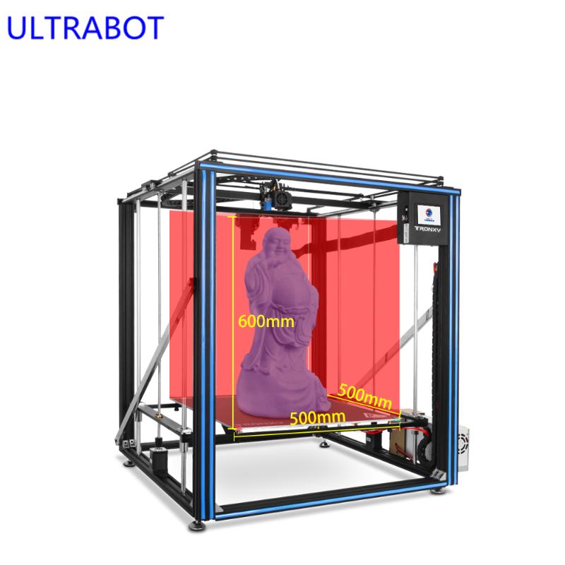 New Large Size Full Metal Frame High Precision Resume Power Failure 3D Printer Diy Kit with Glass Platform and TFT Touch Screen
New Large Size Full Metal Frame High Precision Resume Power Failure 3D Printer Diy Kit with Glass Platform and TFT Touch Screen