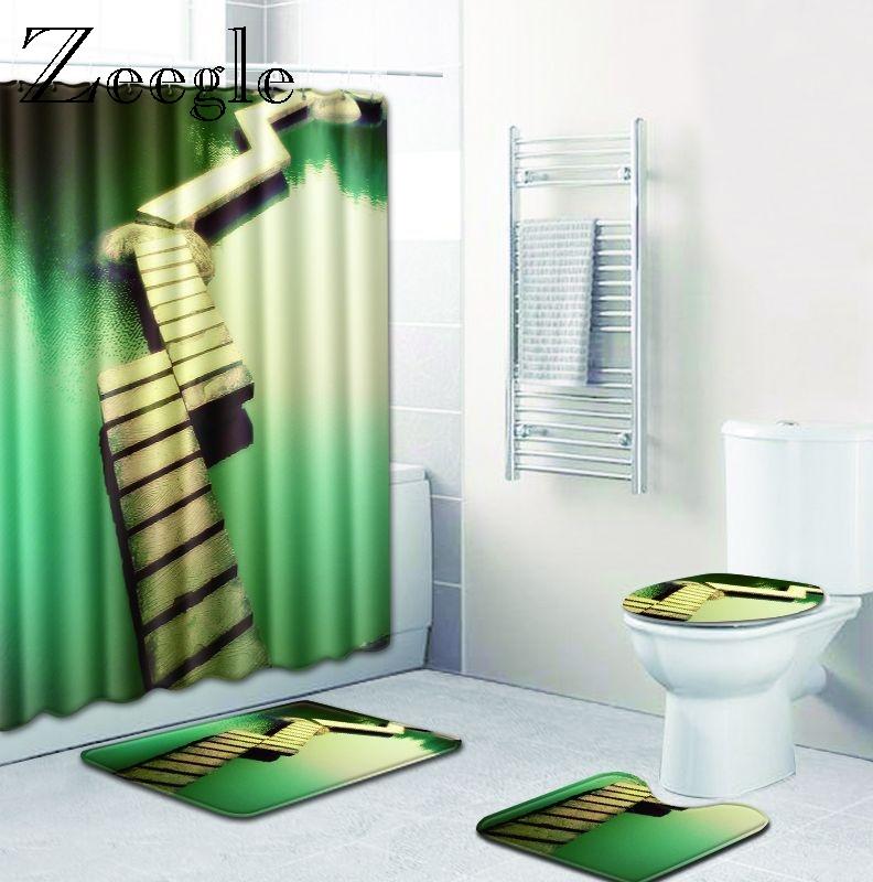 Landscape Bath Mat and Shower Curtain Set Microfiber Bathroom Carpet Toilet Seat Cover Mat Bathroom Non-Slip Toilet Carpet
Landscape Bath Mat and Shower Curtain Set Microfiber Bathroom Carpet Toilet Seat Cover Mat Bathroom Non-Slip Toilet Carpet