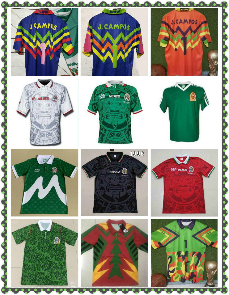 MEXICO red 1998 RETRO BLANCO Hernandez Blanco Campos soccer jerseys uniforms HOME goalkeeper 1994 Football Jerseys shirt camiseta 1986
MEXICO red 1998 RETRO BLANCO Hernandez Blanco Campos soccer jerseys uniforms HOME goalkeeper 1994 Football Jerseys shirt camiseta 1986