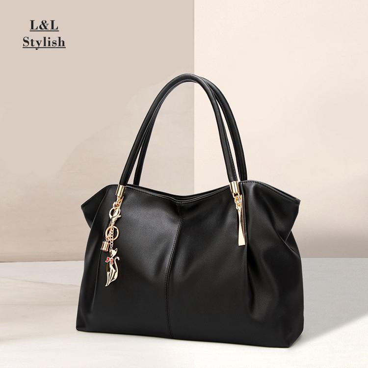 L&L Stylish Cat Pendant Women Bags Large Capacity Handbag PU Leather Shoulder Bag Simple Female Bag Ladies Hand Bags tote, Beige
L&L Stylish Cat Pendant Women Bags Large Capacity Handbag PU Leather Shoulder Bag Simple Female Bag Ladies Hand Bags tote, Beige