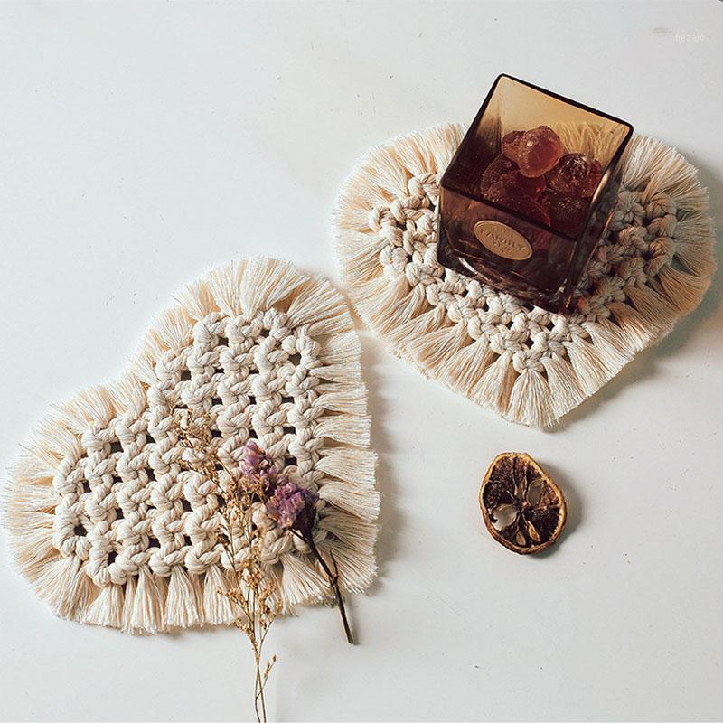 5pcs Handmade Cotton Placemat Heart Macrame Non-slip Insulation Coffee Cup Pad Mats Bohemia Tablecloth Table Mat For Kitchen1
5pcs Handmade Cotton Placemat Heart Macrame Non-slip Insulation Coffee Cup Pad Mats Bohemia Tablecloth Table Mat For Kitchen1