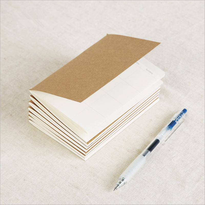 ET)ERAL Traveler's notebook paper core-small passport size.Removable replacement Activity diary.It's an accessory standby
ET)ERAL Traveler's notebook paper core-small passport size.Removable replacement Activity diary.It's an accessory standby
