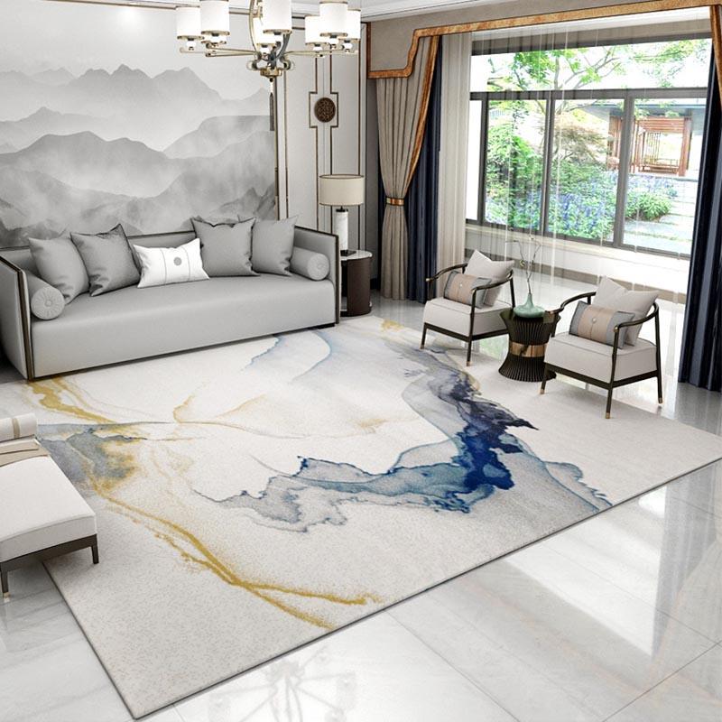 Modern Abstract Blue Golden Carpet For Living Room Floor Mat Anti-Slip Sofa Coffee Table Area Rug Luxury Marble Pattern 3D Rug
Modern Abstract Blue Golden Carpet For Living Room Floor Mat Anti-Slip Sofa Coffee Table Area Rug Luxury Marble Pattern 3D Rug