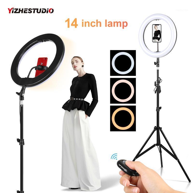 Yizhestudio 14 inch Dimmable Ring Lamp 35cm Photographic Lighting with bluetooth control with Stand for Youtube Camera Photo1
Yizhestudio 14 inch Dimmable Ring Lamp 35cm Photographic Lighting with bluetooth control with Stand for Youtube Camera Photo1