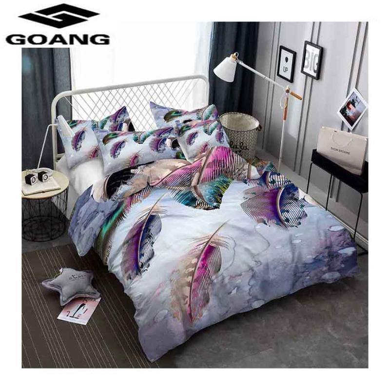 GOANG bedding set king queen duvet cover bedding set Coloured feather linens fashion decoration for home1, White
GOANG bedding set king queen duvet cover bedding set Coloured feather linens fashion decoration for home1, White