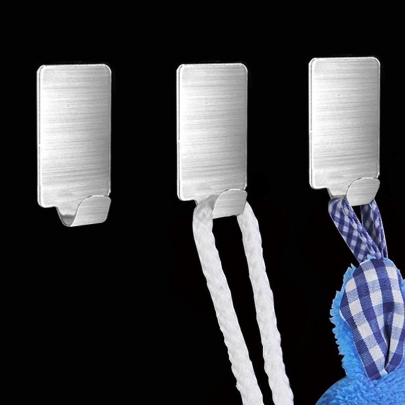 12pcs Stainless Steel Hook Robe Gown Hat Key Towel Hook Paste Hanger Kitchen Home Bathroom Bath Storage Hanging Holder Rack
12pcs Stainless Steel Hook Robe Gown Hat Key Towel Hook Paste Hanger Kitchen Home Bathroom Bath Storage Hanging Holder Rack