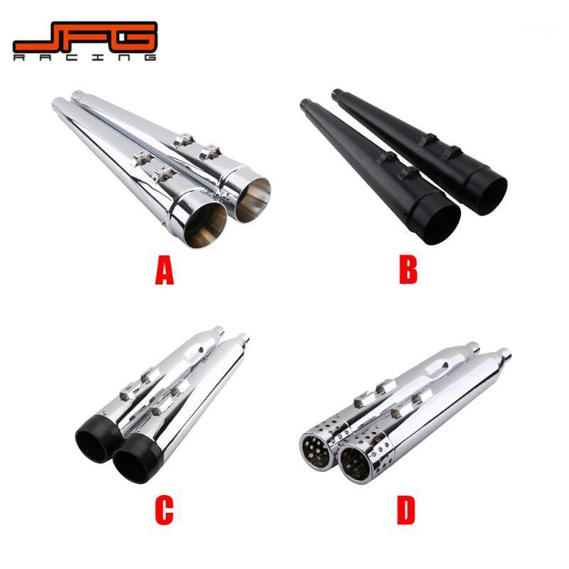 Motorcycle 4" Megaphone Exhaust Pipe Muffler Slip-On For Touring Bagger Models 1995-2020 Dresser Road King Electra Glide1
Motorcycle 4" Megaphone Exhaust Pipe Muffler Slip-On For Touring Bagger Models 1995-2020 Dresser Road King Electra Glide1