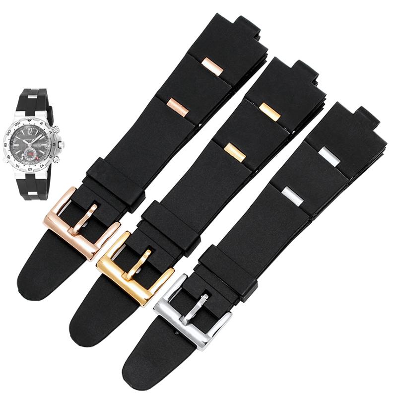 Rubber black watchband 22*8mm 24*8mm for DP42C14SVDGMT silicone strap high quality men women bracelet
Rubber black watchband 22*8mm 24*8mm for DP42C14SVDGMT silicone strap high quality men women bracelet