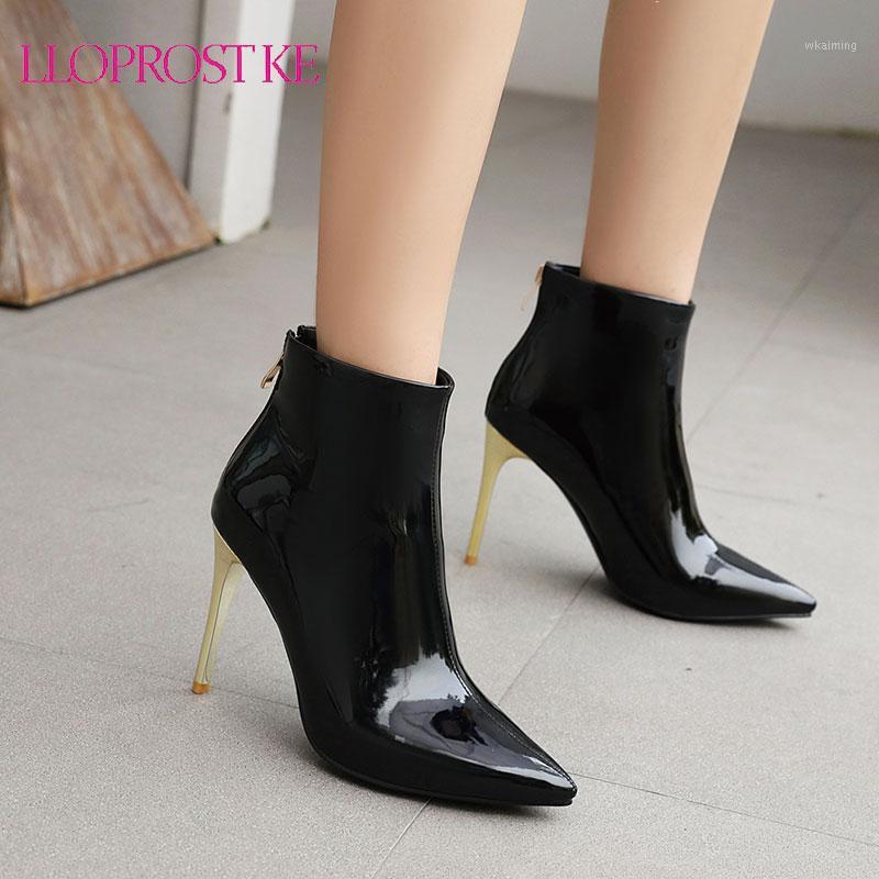 Lloprost ke 2021 Pointed Toe Zipper Women Shoes Autumn Winter Spike High Heel Ankle Boots PU Leather Fashion Women Boots Size 481, Black
Lloprost ke 2021 Pointed Toe Zipper Women Shoes Autumn Winter Spike High Heel Ankle Boots PU Leather Fashion Women Boots Size 481, Black