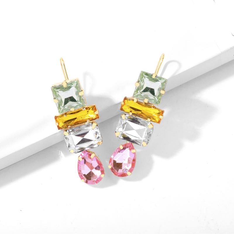 Zircon Boutique Earrings Popular Women Color Set Rhinestones Women's Earring Youth Romantic Versatile Jewelry Party Gifts
Zircon Boutique Earrings Popular Women Color Set Rhinestones Women's Earring Youth Romantic Versatile Jewelry Party Gifts