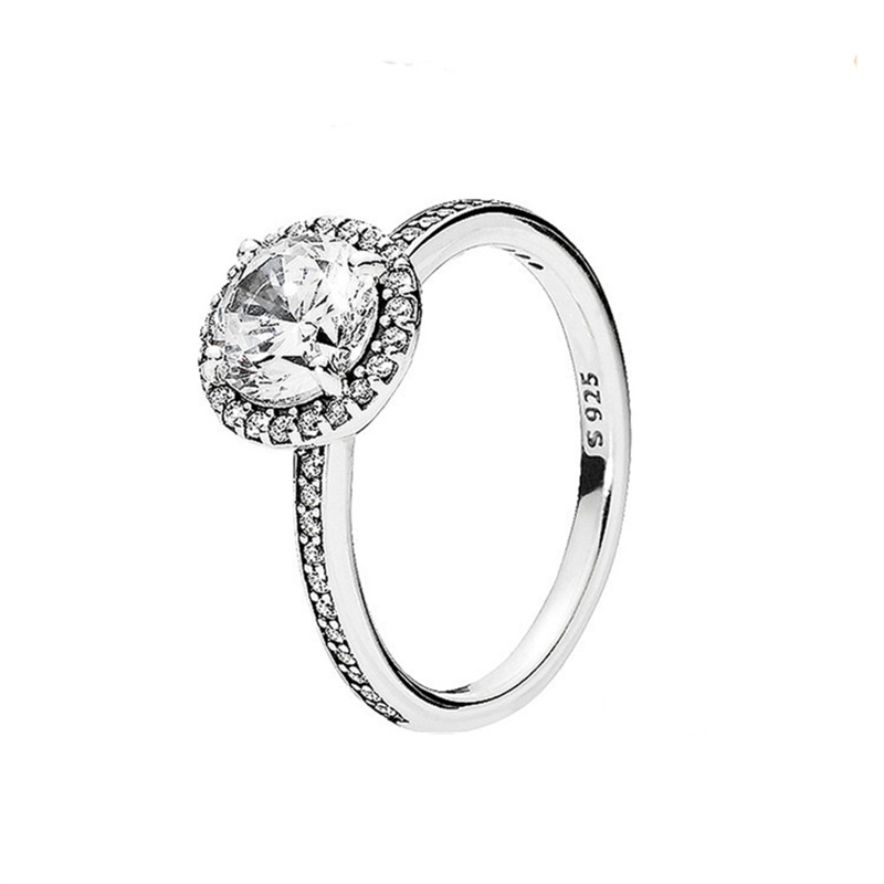 Real 925 Sterling Silver CZ Diamond RING with Original set Fit Pandora style Wedding Ring Engagement Jewelry for Women Girls 44 O2
Real 925 Sterling Silver CZ Diamond RING with Original set Fit Pandora style Wedding Ring Engagement Jewelry for Women Girls 44 O2