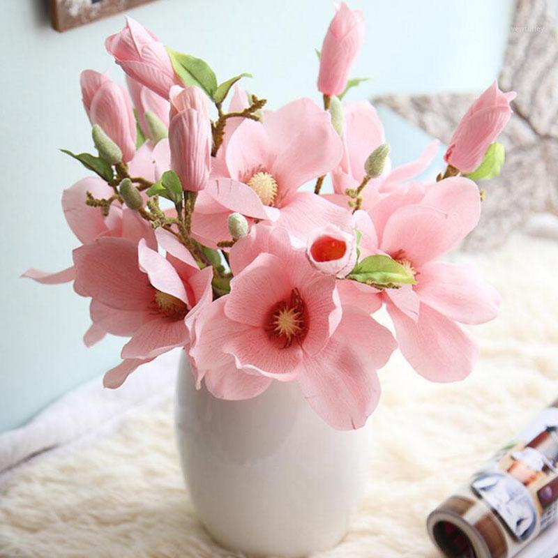 Artificial Flower Magnolia for Wedding Decor Silk Flower Fake Leaf Magnolia for Home Decoration1, Burgundy
Artificial Flower Magnolia for Wedding Decor Silk Flower Fake Leaf Magnolia for Home Decoration1, Burgundy