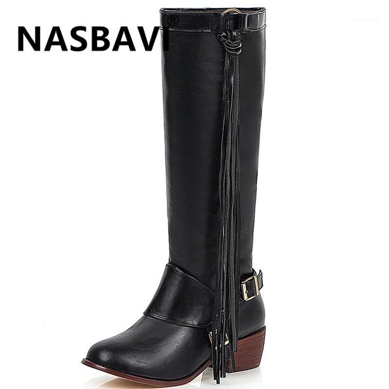 2020 New hot Winter section of the British round head Low-heeled belt buckle boots Knee-high boots knight punk long1, Black
2020 New hot Winter section of the British round head Low-heeled belt buckle boots Knee-high boots knight punk long1, Black