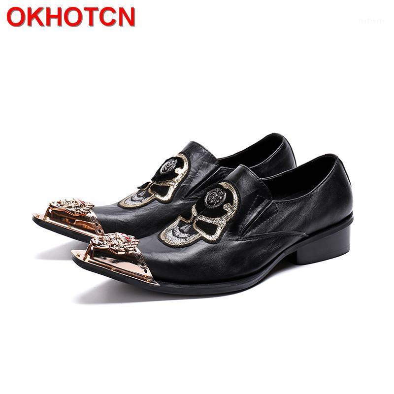 Black Genuine Leather Men Shoes Embroidered Metal Pointed Toe Dress Shoes Men Cow Suede Formal Fashion New Mocassin Homme1, As pic
Black Genuine Leather Men Shoes Embroidered Metal Pointed Toe Dress Shoes Men Cow Suede Formal Fashion New Mocassin Homme1, As pic