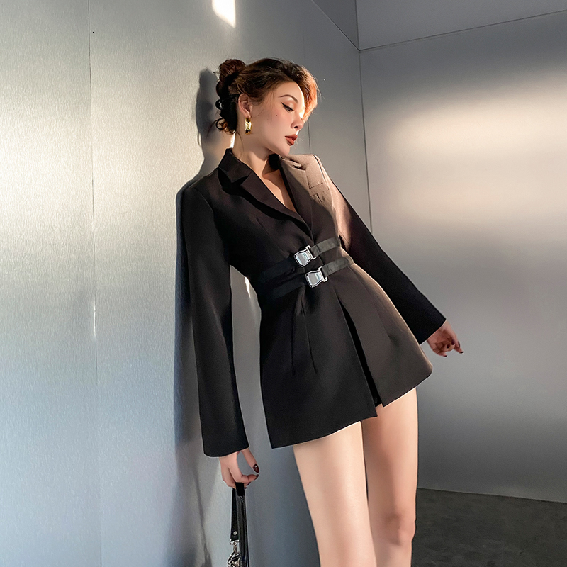 2021 New Fall Recommended in Blogger Style Cute School Bag Buckle Black Belt Waistband Tight Waistcoat Long Women' Fashion Blazers EGMD
2021 New Fall Recommended in Blogger Style Cute School Bag Buckle Black Belt Waistband Tight Waistcoat Long Women' Fashion Blazers EGMD