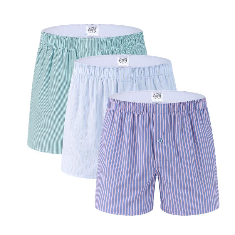 3 Pcs Classic Stripes Men's Boxers 100%Cotton Mens Underwear Trunks Woven Homme Arrow Panties Boxer Plus size 3XL, Mix 022751
3 Pcs Classic Stripes Men's Boxers 100%Cotton Mens Underwear Trunks Woven Homme Arrow Panties Boxer Plus size 3XL, Mix 022751