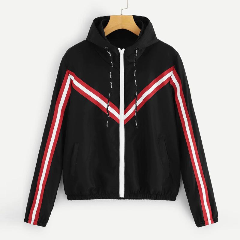 Women Long Sleeve Patchwork Hooded Zipper Pockets Casual Sport Coatstranger Things Hoodies Tactical Terno, Black
Women Long Sleeve Patchwork Hooded Zipper Pockets Casual Sport Coatstranger Things Hoodies Tactical Terno, Black