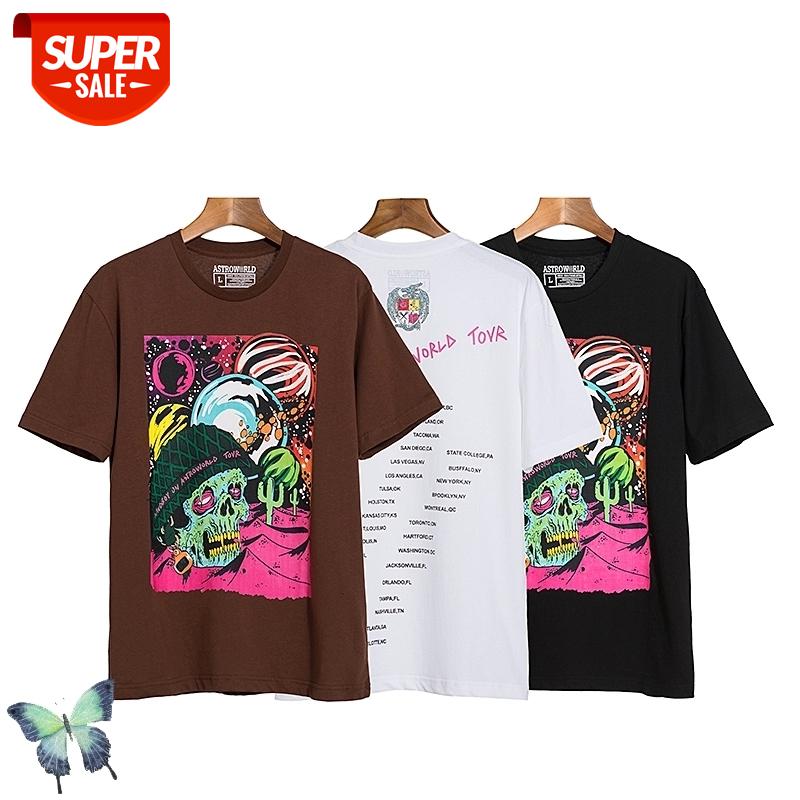 New Travis Scott Astroworld Skull Pattern T Shirt Astroworld Hip-hop Funny T-shirt Men Women High Quality Trendy T-shirts #RI6X, White;black
New Travis Scott Astroworld Skull Pattern T Shirt Astroworld Hip-hop Funny T-shirt Men Women High Quality Trendy T-shirts #RI6X, White;black