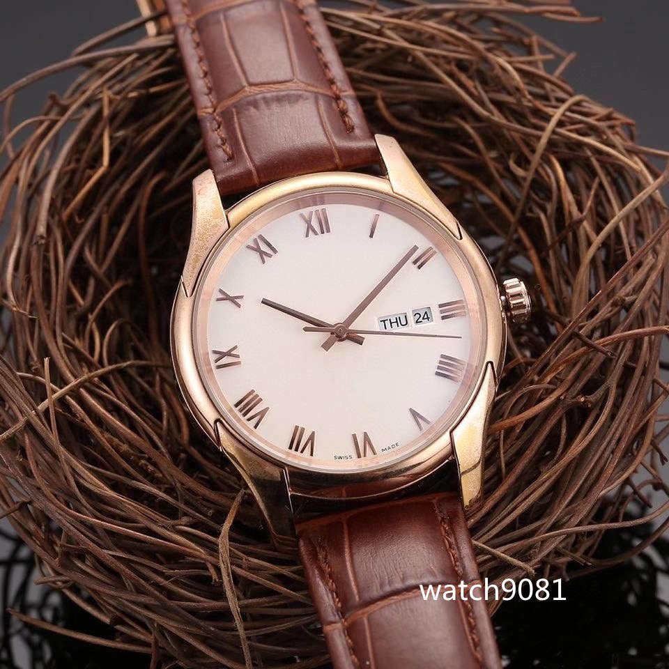 Men's automatic Rome mechanical watch waterproof double calendar business men's watches
Men's automatic Rome mechanical watch waterproof double calendar business men's watches