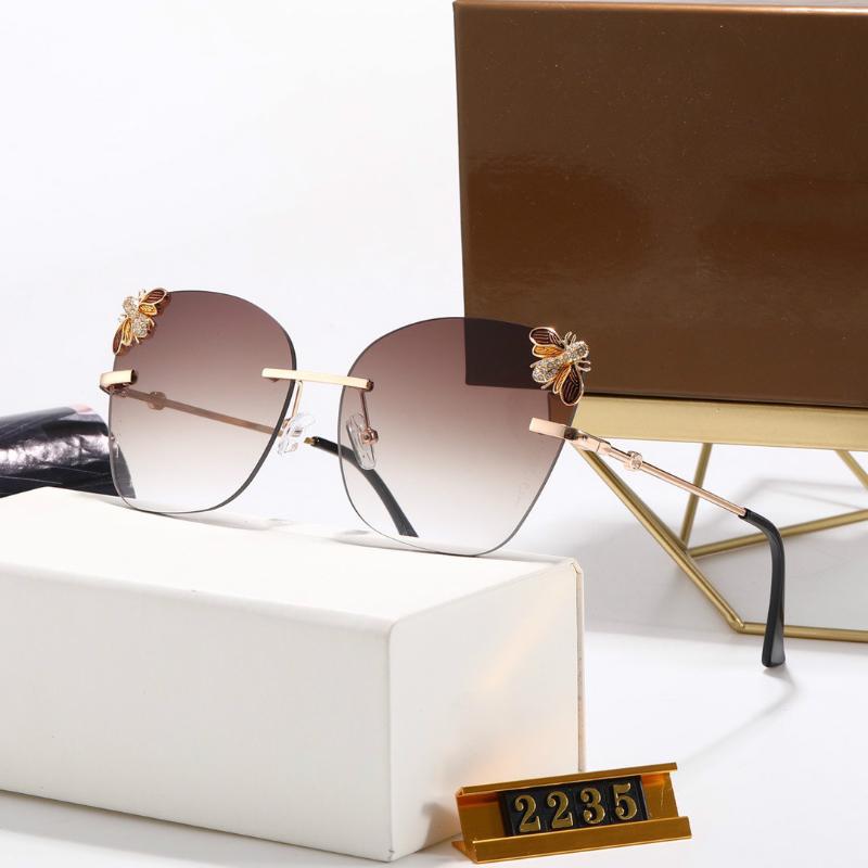 Sunglasses Rimless Bee Fashion Small Gradient Sun Glasses Female UV400 Shades For Women Custom
Sunglasses Rimless Bee Fashion Small Gradient Sun Glasses Female UV400 Shades For Women Custom