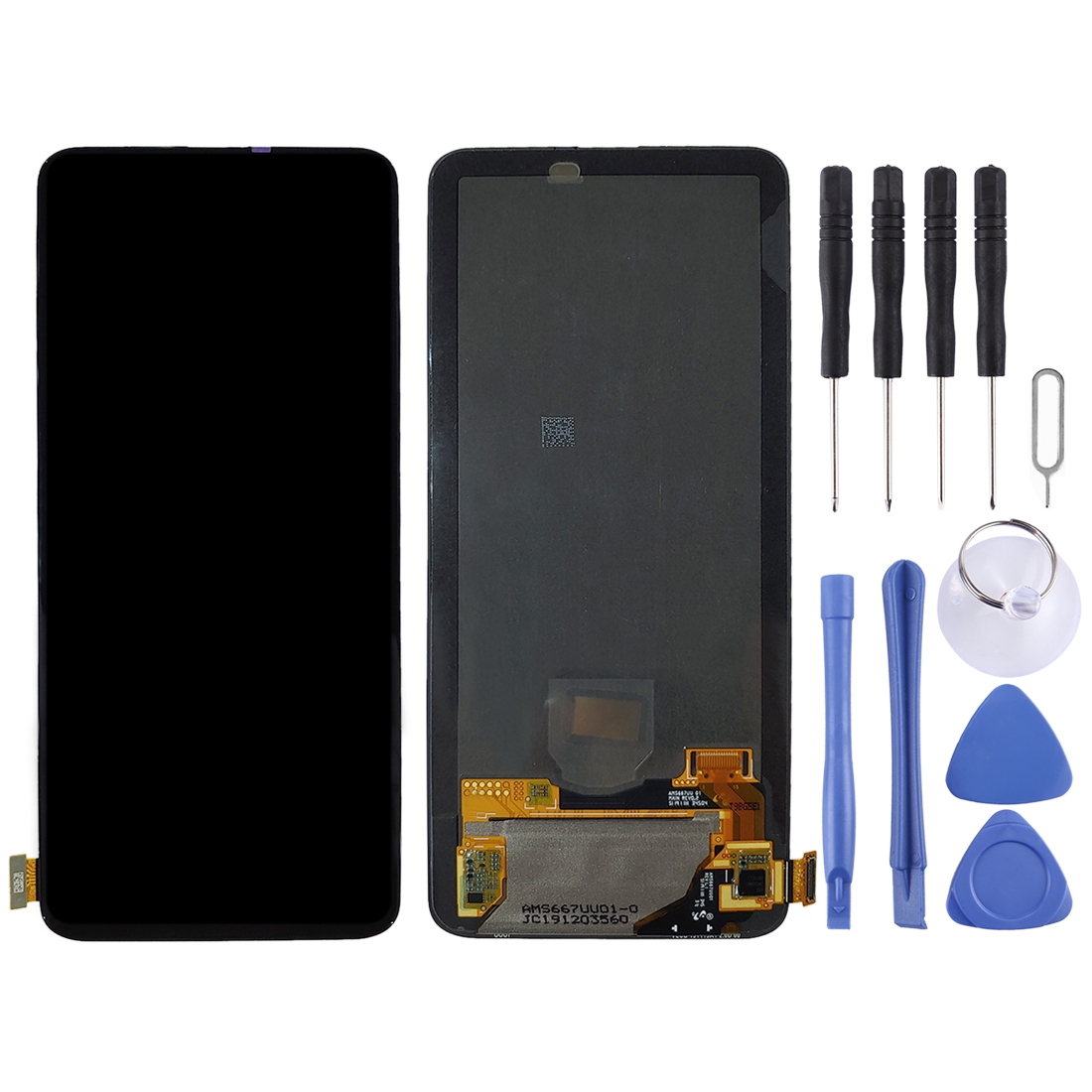 Original LCD Screen and Digitizer Full Assembly for Xiaomi Redmi K30 Pro 5G / Poco F2 Pro
Original LCD Screen and Digitizer Full Assembly for Xiaomi Redmi K30 Pro 5G / Poco F2 Pro
