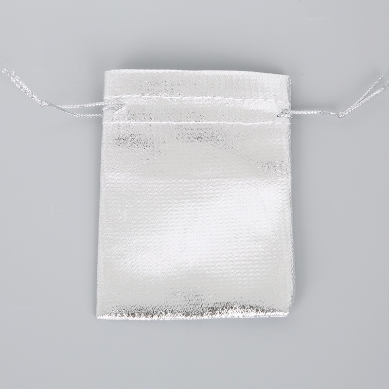 7x9 9x12 10x15cm 13x18cm Adjustable Jewelry Packing Gold Silver Color Drawstring Bag Drawable Cloth Bags Wedding Gift Bags & Pouches Wholesale Price