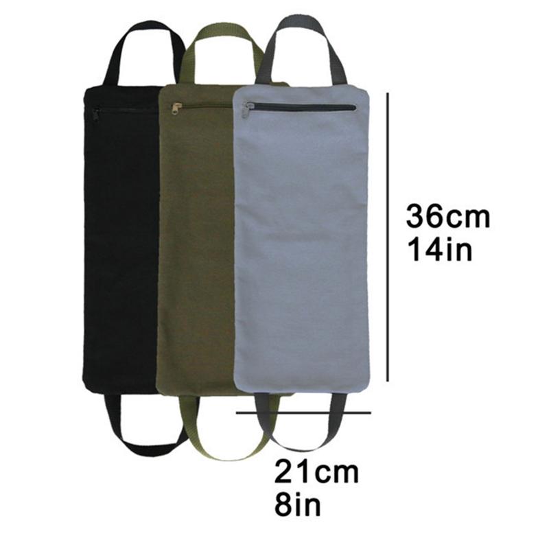 Foldable Filled Yoga Sandbag with Two Handle for Yoga Weights and Resistance PXPF, Red