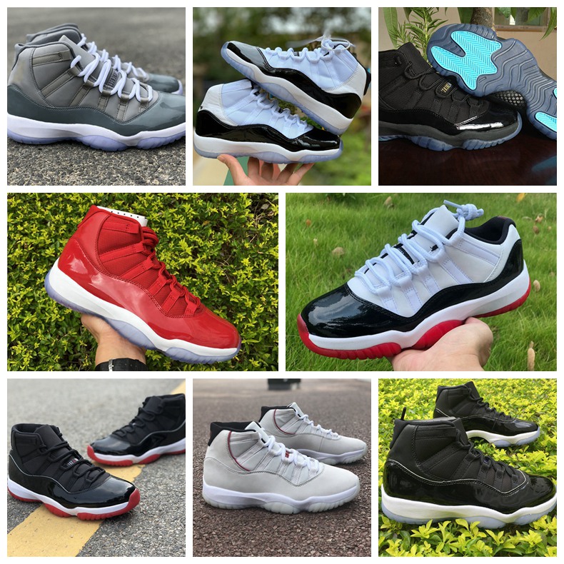 2020 New 11 11s Jumpman basketball shoes low white metallic gold legend blue pantone ovo grey snake skin mens women Sneakers size 36-46, #3
2020 New 11 11s Jumpman basketball shoes low white metallic gold legend blue pantone ovo grey snake skin mens women Sneakers size 36-46, #3