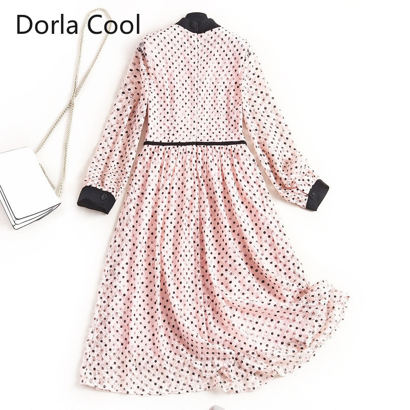 New 2021 Points Printed Girly Mid-length Lolita Sweet Bow Collar Luxury Dress Party 0it6, Pink.
New 2021 Points Printed Girly Mid-length Lolita Sweet Bow Collar Luxury Dress Party 0it6, Pink.