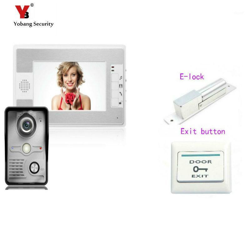 Yobang Security 7 Inch Video Doorbell Phone Video intercom Kit 1-camera 1-monitor Night Vision Doorbell with Electric lock1
Yobang Security 7 Inch Video Doorbell Phone Video intercom Kit 1-camera 1-monitor Night Vision Doorbell with Electric lock1