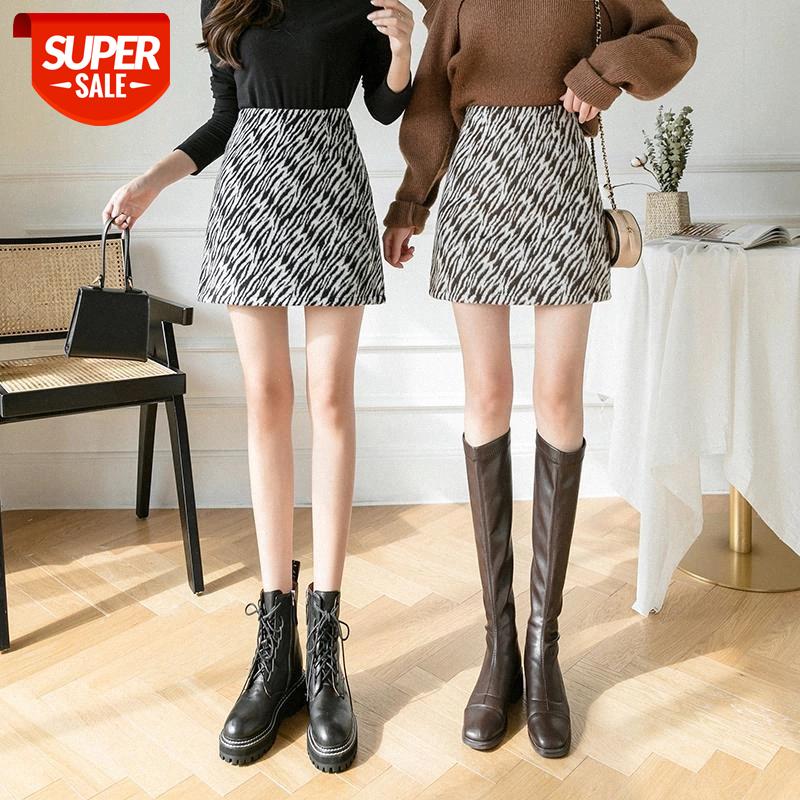 JXMYY Zebra pattern woolen skirt women 2020 winter new Korean version of the high waist bag hip skirt A-line #f41S, White;black
JXMYY Zebra pattern woolen skirt women 2020 winter new Korean version of the high waist bag hip skirt A-line #f41S, White;black
