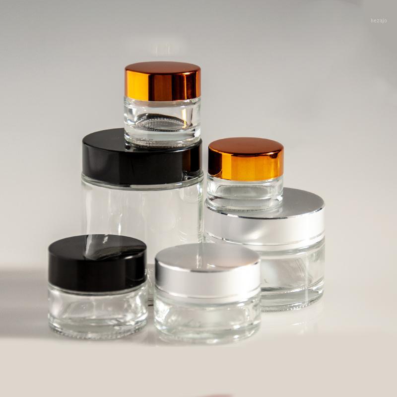5pcs 5g 10g 20g 30g 50g Empty Transparent Glass Jar Containers Cosmetic Cream Lotion Bottles Pots Travel Box1
5pcs 5g 10g 20g 30g 50g Empty Transparent Glass Jar Containers Cosmetic Cream Lotion Bottles Pots Travel Box1