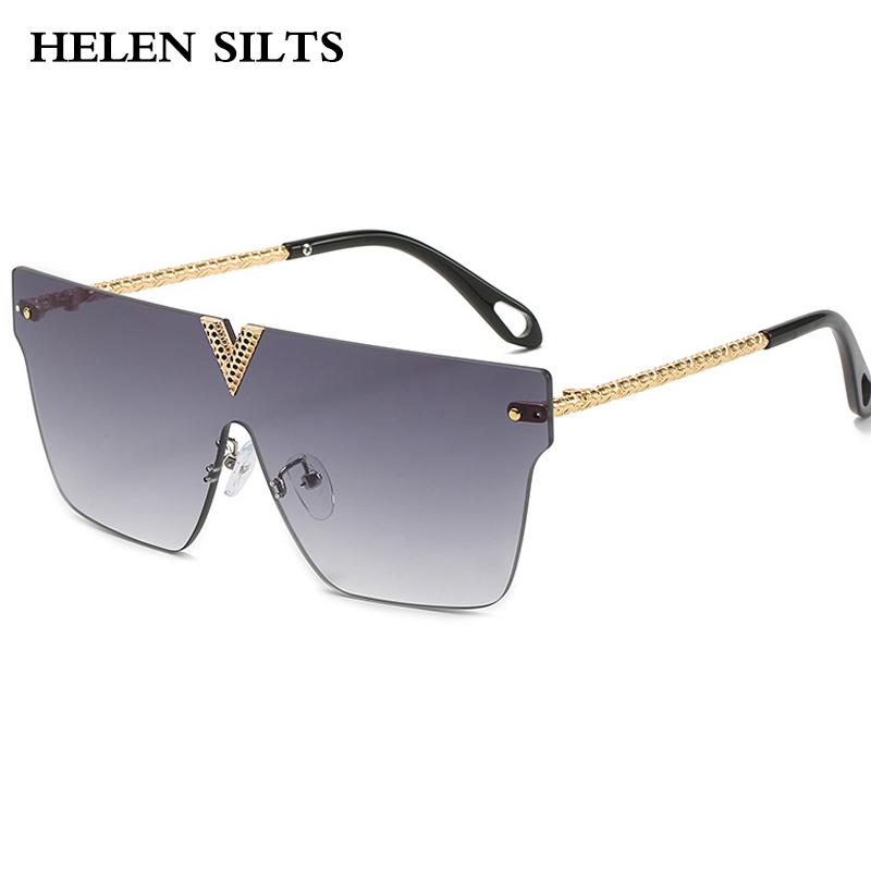 Sunglasses 2021 Rimless Women Fashion Metal Flat Top One Piece Men Steampunk Frameless Gradient Colors Oculos
Sunglasses 2021 Rimless Women Fashion Metal Flat Top One Piece Men Steampunk Frameless Gradient Colors Oculos