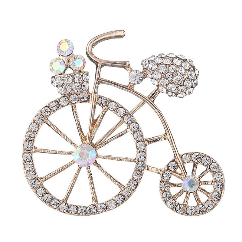 Scarf Pin Brooch Women Gold Tone Rhinestone Crystal Bicycle Shape Brooch Jewelry LL@17
Scarf Pin Brooch Women Gold Tone Rhinestone Crystal Bicycle Shape Brooch Jewelry LL@17