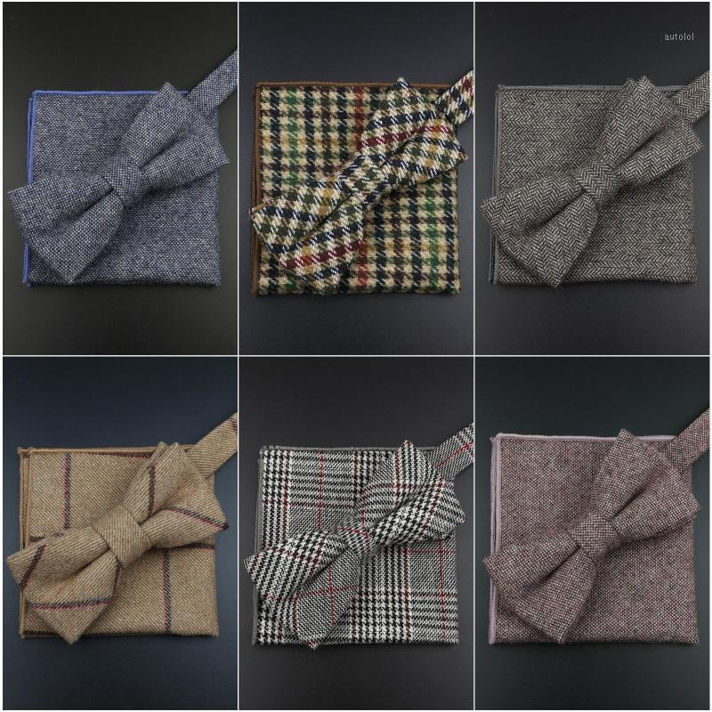 Neck Tie Set High Quality Bow Ties for Men Pocket square Wedding Vintage British Plaid Wool Butterfly Handkerchief Groom Bowties1
Neck Tie Set High Quality Bow Ties for Men Pocket square Wedding Vintage British Plaid Wool Butterfly Handkerchief Groom Bowties1