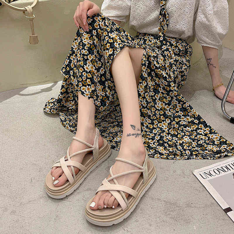 Shoes Women Slippers Sandals Women Outdoor Summer 2022 New Red Sandales Femmes Sandalias