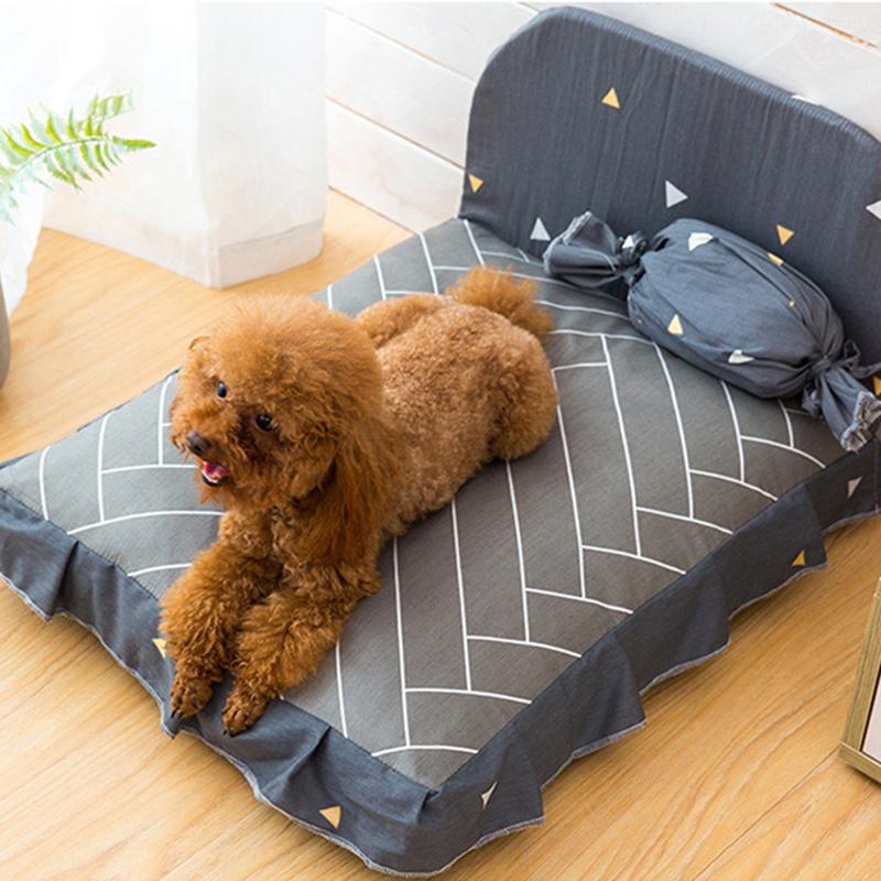 Dog Beds for Small Medium Dogs Cats 100% Cotton Removable Bed Cover Puppy Pet House Mat Mechanical Wash Pets Mattress Blanket
Dog Beds for Small Medium Dogs Cats 100% Cotton Removable Bed Cover Puppy Pet House Mat Mechanical Wash Pets Mattress Blanket