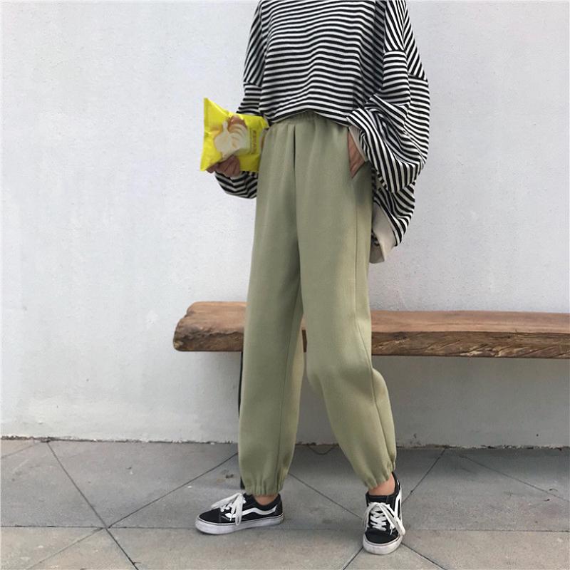 Fashion Pants Harajuku Woman Trousers Elastics High Waist Pants Korean Causal, Short
Fashion Pants Harajuku Woman Trousers Elastics High Waist Pants Korean Causal, Short