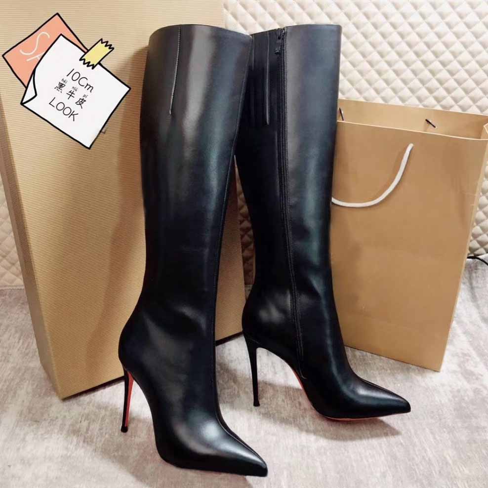 Luxury Fashion Designer Ankle Boots For Women Black Leather/Suede Red Bottom Shors Thin Heel Knight Motorcycle Cow Leather Boots Platform
Luxury Fashion Designer Ankle Boots For Women Black Leather/Suede Red Bottom Shors Thin Heel Knight Motorcycle Cow Leather Boots Platform