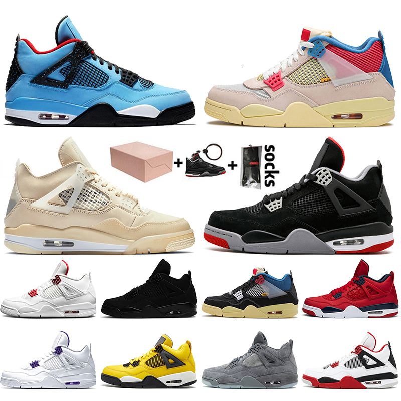 With Box 2021 Jumpman 4 4s Women Mens Outdoor Shoes Travis Sail Union 4 Guava Ice Sneakers Starfish Black Cat Bred Mens Trainers, #34 hot punch 36-47
With Box 2021 Jumpman 4 4s Women Mens Outdoor Shoes Travis Sail Union 4 Guava Ice Sneakers Starfish Black Cat Bred Mens Trainers, #34 hot punch 36-47
