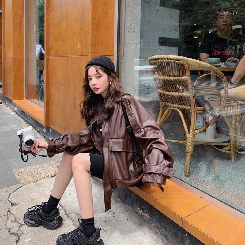 Oversize Leather Short Jacket Ladies PU Motorcycle Irregular Leather Women' Jacket Female 2020 new big size jackets1, Black
Oversize Leather Short Jacket Ladies PU Motorcycle Irregular Leather Women' Jacket Female 2020 new big size jackets1, Black
