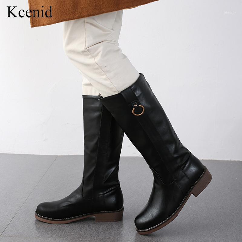 Kcenid Warm winter boots women slip on riding boots metal decoration mid-calf shoes women square heel ladies shoes black1, Brown
Kcenid Warm winter boots women slip on riding boots metal decoration mid-calf shoes women square heel ladies shoes black1, Brown