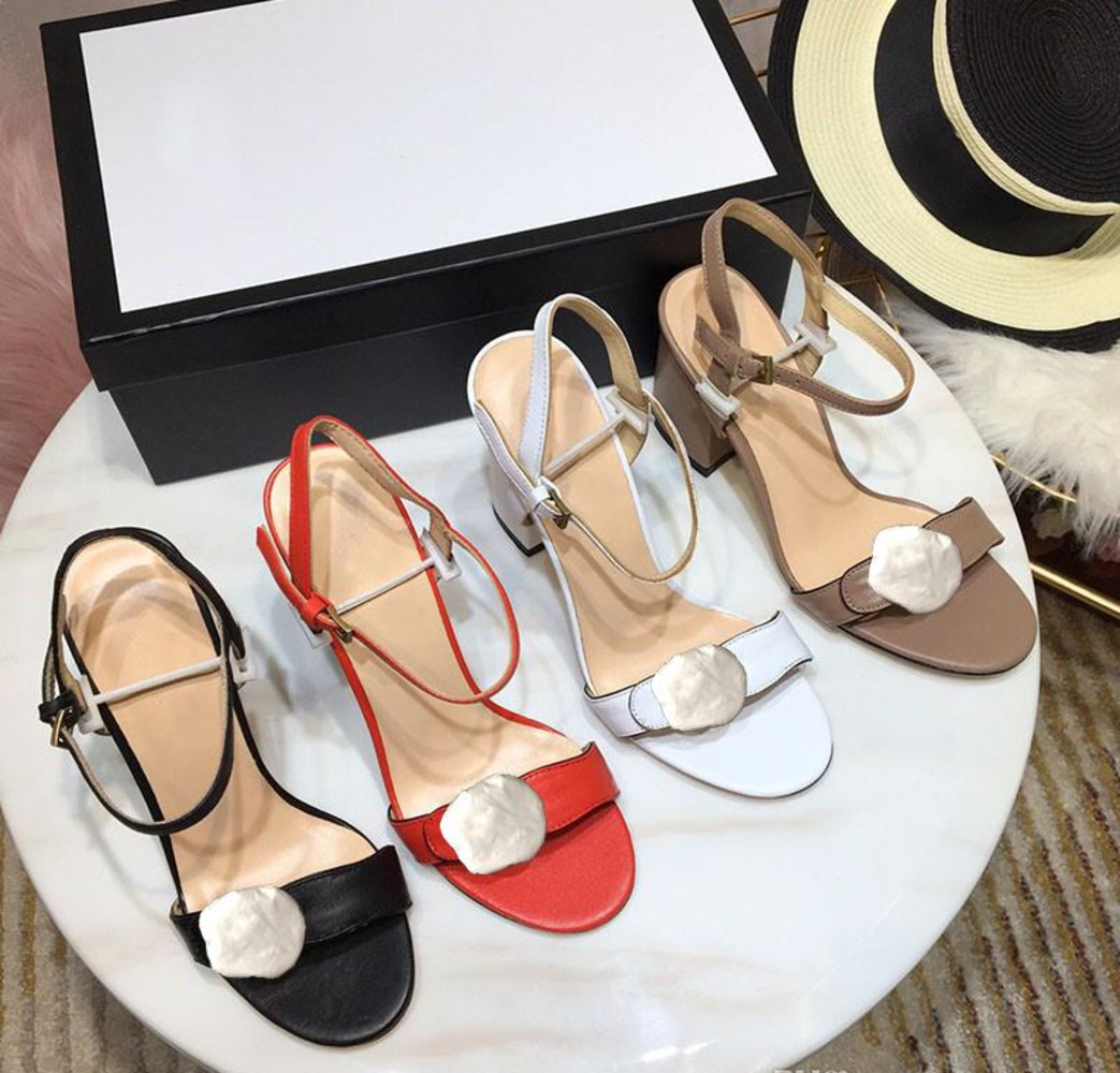 Classic High heeled sandals Coarse heel leather luxury Designer Suede woman shoes Metal buckle for parties Occupation Sexy sandals size34-42, Black
Classic High heeled sandals Coarse heel leather luxury Designer Suede woman shoes Metal buckle for parties Occupation Sexy sandals size34-42, Black