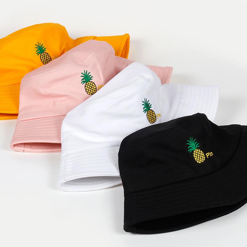 pineapple pin embroidery bucket hat for men women hip hop fisherman hat Adult panama bob summer lovers flat hats, White
pineapple pin embroidery bucket hat for men women hip hop fisherman hat Adult panama bob summer lovers flat hats, White
