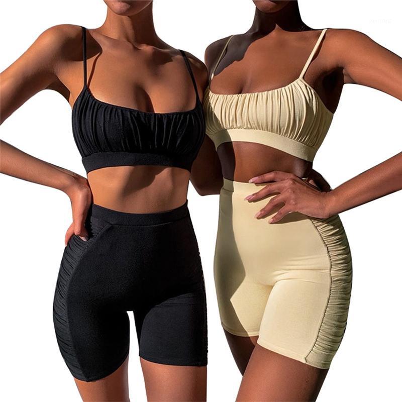 2020 Fashion Summer Women 2 Pieces Yoga Outfits Breathable Sleeveless Tank Crop Tops Workout Shorts Set Tracksuit Lounge Wear1
2020 Fashion Summer Women 2 Pieces Yoga Outfits Breathable Sleeveless Tank Crop Tops Workout Shorts Set Tracksuit Lounge Wear1