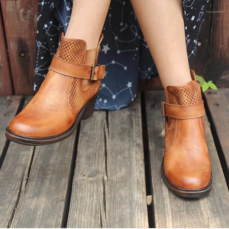 Women'S Handmade Leather Ankle Boots Comfortable Walking Retro Boots With Buckles Brown1, Brown
Women'S Handmade Leather Ankle Boots Comfortable Walking Retro Boots With Buckles Brown1, Brown